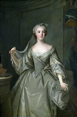 Lienzo de Madame Sophie de France por Jean Marc Nattier cuadro para pared de salón 60x90cm