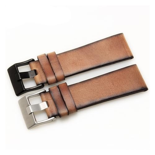 Correa de reloj de cuero retro para solucionar desgaste de banda 4