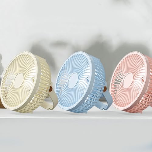 Ventilador de camping portátil USB con gancho para tienda de campaña exterior 4