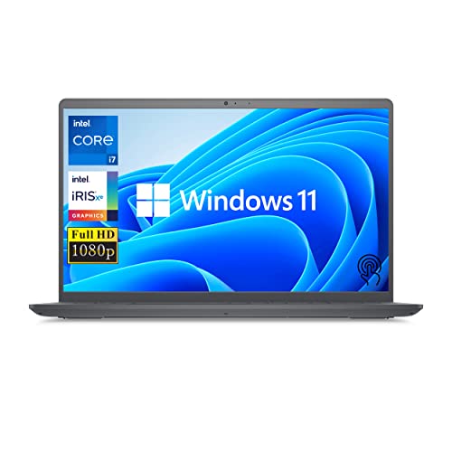 Image of Dell [Windows 11 Home 2021 Inspiron 3000 Touchscreen Laptop, 15.6 inch FHD (1920 x1080) Display, Intel Core i7(Quad-Core), 32GB RAM, 1TB PCIe SSD, HDMI, WiFi, Webcam, SD Card Reader, Black