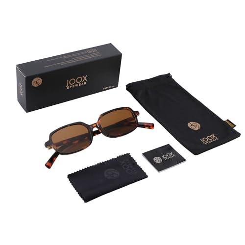 JOOX Retro Rectangular Sunglasses for Women Trendy Small Sun Glasses 90s Vintage Shades UV400 Protection4