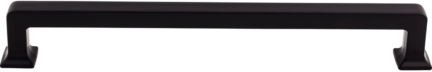 Top Knobs TK709BLK TK709 Ascendra 12 Inch Center to Center Handle Appliance Pull from The Transcend Series