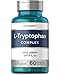 Price comparison product image L-Tryptophan 400mg + 200mg 5HTP & Vitamin B6 | 60 Vegan Tablets | Sleep, Stress, Relaxation | High Strength Griffonia Seed Extract Supplement | No Artificial Preservatives