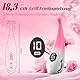 Rinofans Vibration für Frauen Klitoris Vibrator Sex Spielzeug für die Frau und Paare Extrem Sex - G Punkt Vibratoren mit 10Modus Stark Leise Klitoris Stimulator für Sie Anal Dildo Sex Toys für Männer