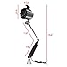 Wisamic LED Work Light for Lathe, CNC Milling Machine, Drilling Machine, Aluminum Alloy, 12W 110V-220V, Flexible Arm, Adjustable Multipurpose Machine Worklight, Long Arm