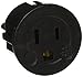 Ckitze USA to Europe, Germany, France, Russia Plug Adapter – Type E/F Schuko Grounded American to European Plug Adaptor - CE Certified for Mobile Cell Phone, Laptop, Tablet Chargers and More