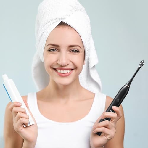 Tilenko PRIME BIG DEAL DAYS ON SALE 2024 1Pc Christmas Decorations Couple'S 2-Pack Electric Toothbrush + 8 Brush Heads thumb #6