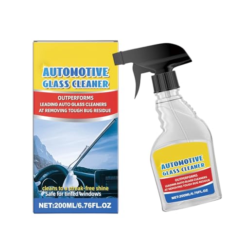 XINYIN Agent Nettoyage Film D'huile Automobile 200 Le Revêtement Nettoyant en Verre pour Le Pare-Brise Empêche Pluie Le Brouillard Améliore Le Dissolvant du Film D'huile Visibilité