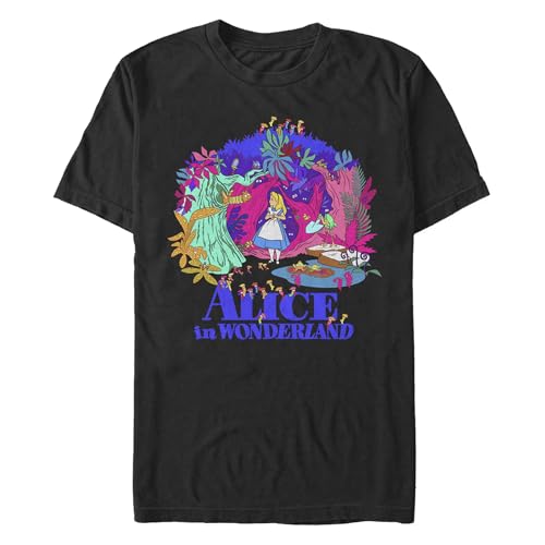 Disney Full of Wonder t-shirt homme col rond en coton haut de gamme mode urbaine originale