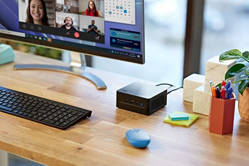 Mini PC Intel NUC 13 Pro Arena Canyon NUC13ANHi5 Mini computer desktop/HTPC 13a gen. Intel Core i5-1340P, 12 core (4P+8E), 16 thread, WiFi 6, Bluetooth 5.3, Windows 11 Pro (16 GB RAM,1 TB SSD)