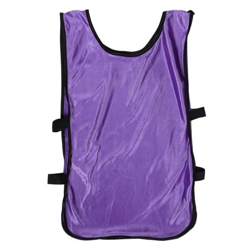HONMEET 4pcs Training Vest Practice Vests for Football Pennies for Sports Soccer Pennies Polyester Purple