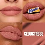 Maybelline Super Stay Matte Ink Liquid Lipstick Makeup, Long Lasting High Impact Color, Up to 16H Wear, Seductress, Light Rosey Nude, 1 Count - Image 2