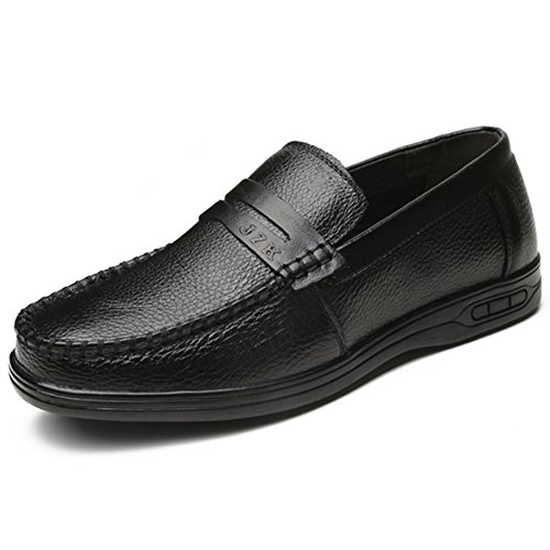 Old Shoes Père en Cuir Souple le Style Rétro Masculin Tendance