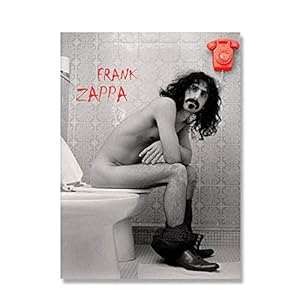 Beroemde Rock Zanger Frank Zappa Poster Schilderij Canvas Pictures Wall Art Home Decor Musics Print Voor Wc Badkamer…