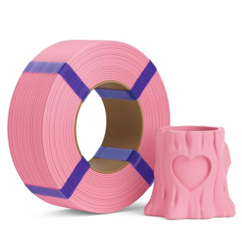 DEEPLEE PLA Basic Refill Filament 1.75mm, 1KG Pink