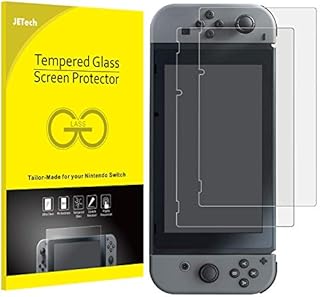 JETech Screen Protector for Nintendo Switch 2017, Tempered Glass Film, 2-Pack
