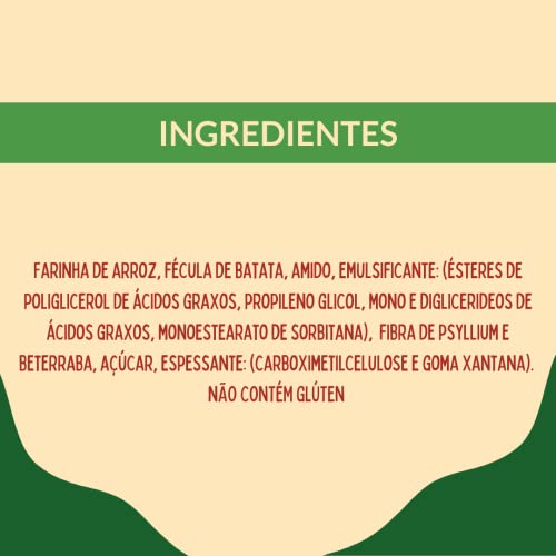 King Mix Mistura Para Massa Sem Glúten Veganmix - 500G