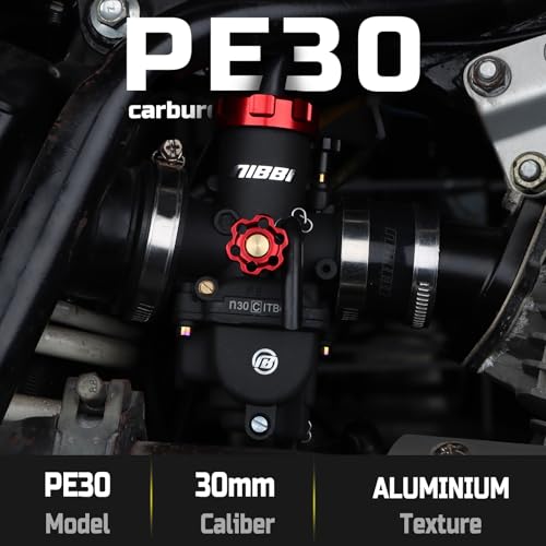 Image of NIBBI Carburetor PE30 30mm Carburetor fit 250cc 300cc Motorcycle Engine with Carb Jets - For Dirt Pit Bike Mini Bike Motocross GY6