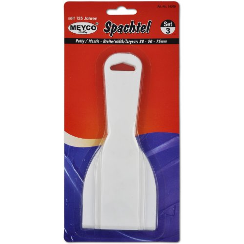 Meyco Hobby plastikowa szpachelka do grilla, 3 sztuki