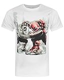  Jack Of All Trades Avengers Hulk VS Hulk Buster Men\'s T-Shirt