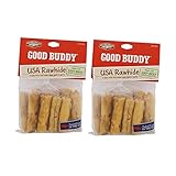 Good Buddy Mini USA Rawhide Rolls, 20 Treats