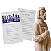 Flazmyxent St Joseph Statue for Selling House Resin Figurine Protecting Home with Instruction Prayer Complete Set Solid, Beige 4.7