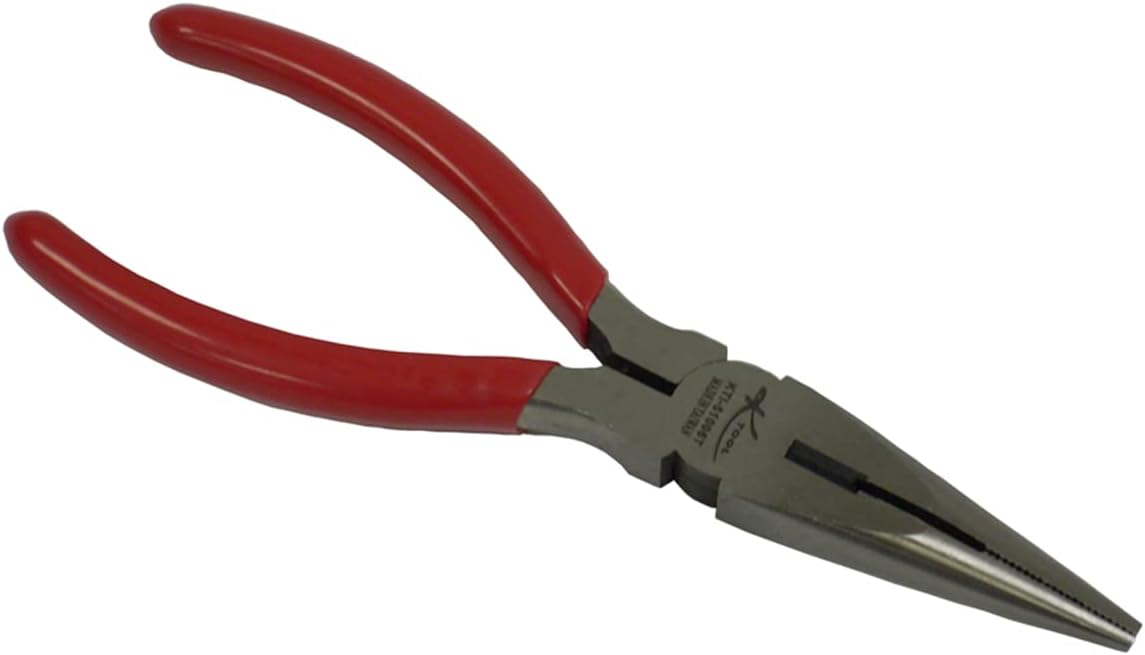 K Tool International Pliers Needle Nose 6 in. Vinyl Grip with Side Cutter