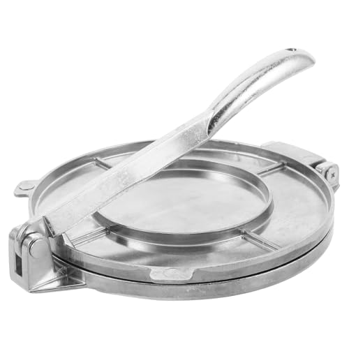 MUCKLILY Prensa Manual Para Tortillas y Dumplings 16 Cm Aleación De Aluminio Herramienta Multiusos Para Repostería Doméstica Cocinar Empanadas y Pizza