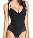 Women Full Body Shaper Waist Trainer Cincher Corset Shapewear Bodysuit Tummy Underwear for Control (2XL, Black Waist Trainer Bodysuit Shapewear)