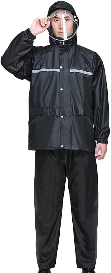 Rain Gear Rain Jacket with Trousers 
