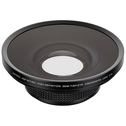 Raynox HDP 5072 EX 72 Semi-Fisheye Conversion Lens für Filter 52-82mm (0,5-Fach)