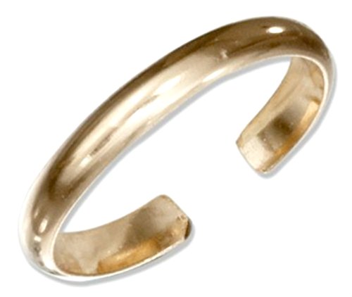 Gold Toe Ring One Size Fits All Most