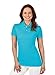 Produktbild Trigema Damen 526639 Poloshirt, Blau (Azur 051), 40 (Herstellergröße: M)