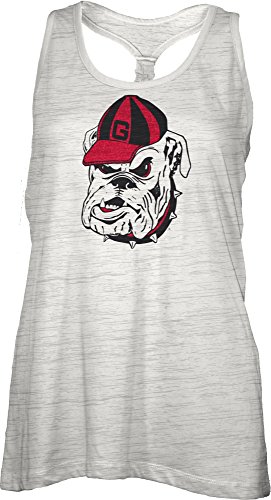 Three Square by Royce Apparel NCAA White Bernice Tank Top
