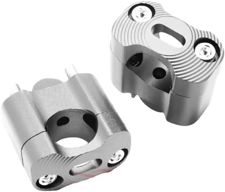 Motorbike Handlebar Risers CNC Billet HandleBar Fat Bar Risers Mount Clamp Adaptor 22MM 28MM For Pit Dirt Bike