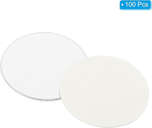 Miniatura 8 de PATIKIL Revestimiento de tapa de papel de aluminio de 1.37 pulgadas, 100 piezas resistentes a la inducción de manipulaciones selladoras térmicas