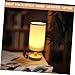 Ergonomic Design Small Bedside Lamp Japanese Style Table Light Fabric Shade for Bedroom Living Room USB-Powered Decor