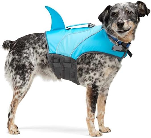 YOULY by Petco Dog Floatation Vest with Shark Fin XX-Large