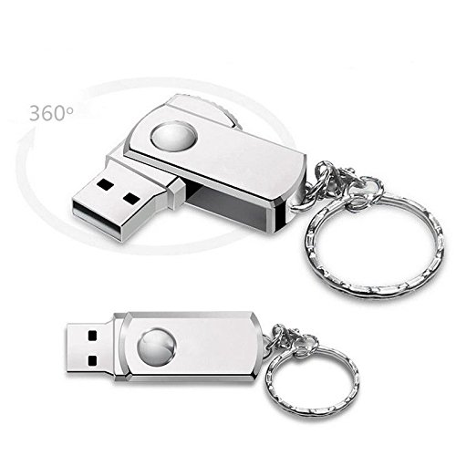 Mémoire Flash USB 16 Go lot de 10 clés métal pivotant stockage externe informatique
