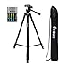 Pocket Radar Ball Coach/Pro-Level Speed Training Tool and Radar Gun Bundle with 360-Degree Rotating Tripod Mount and Tripod Stand with Carrying Bag and Rechargeable Batteries (3 Items)