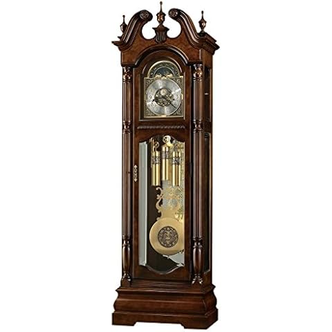 Howard Miller Edinburg Grandfather Clock with Pendulum Cover