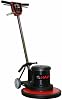 Hawk Floor Machine, 17-inch Commercial Floor Buffer and Polisher, Black and Red
