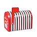 ikasus Contenitore di Regalo della Cassetta Postale Natale,Scatola Ferro Postale Biscotti Candy Contenitori con coperchi per Regali Natale Decor,Giocattoli Caramelle Decorazione Regalo Gli Amici