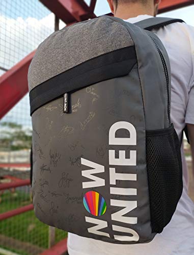 Mochila Now United Preta c/Azul NU3257