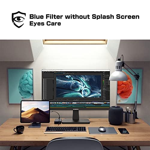Skyworth 22 Inch Monitor, Full Hd 1080P 75Hz, 99% Srgb 8Bit Va Screen, Hdmi Vga Port, Ultra Thin Led Eye Care Computer Monitor, Vesa 75 * 75Mm Wall Mount, 22B1H #TOP5