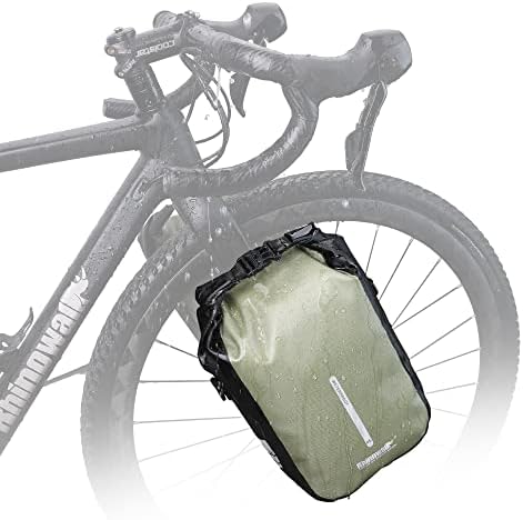 Rhinowalk Bike Bag Waterproof Bike Pannier Bag 4L for Bicycle Cargo Rack Saddle Bag Shoulder Bag Laptop Pannier Rack Bicycle Bag Professional Cycling Accessories