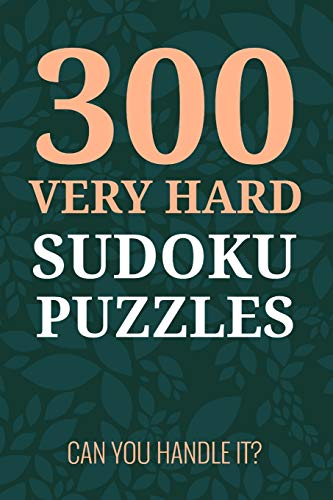 300 VERY HARD SUDOKU PUZZLES