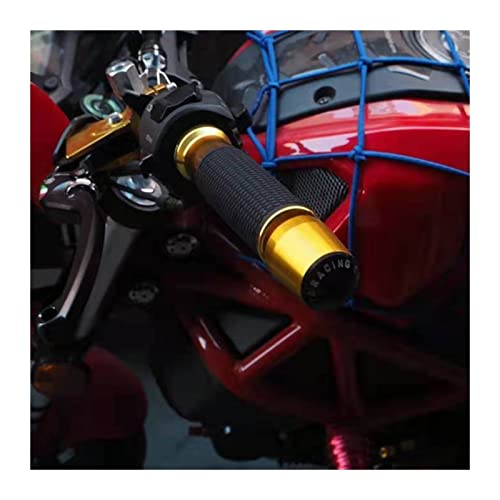 Poignées guidon moto Yamaha XJ900 S Diversion embout bouchon curseur orange
