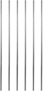 BESPORTBLE 6pcs Foosball Table Rods Replacement: Heavy Duty Foosball Table Parts for Kids Adults - Soccer Machine Poles with Protective Caps