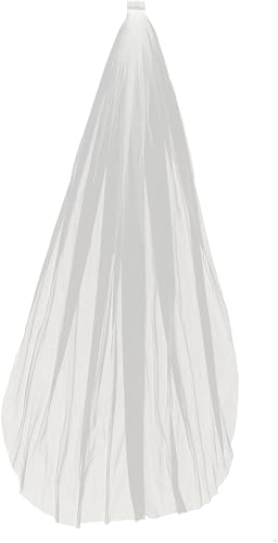 TOVINANNA Elegant Long Lace Veil for Bride Wedding Bridal Veils Floor Length Bri
